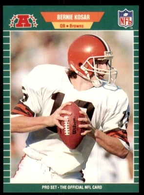 1989 Pro Set Bernie Kosar Football Cards #77 - Image 1 of 2
