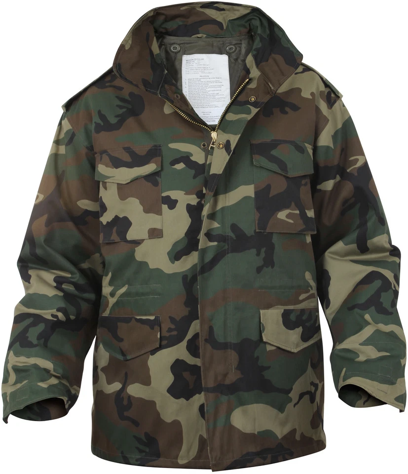 Rothco M-65 Field Jacket and Liner, Tactical Military M65 Coat Uniform Army Camo - Image 1 of 1