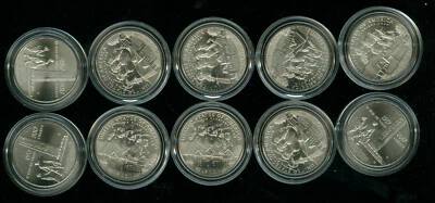 2017 D BOY TOWN HALF DOLLAR IN MINT CAPSULES 10 COINS 15,525 MINTED RARE*      - Image 1 of 2