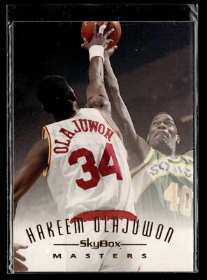1994-95 SkyBox E-Motion #116 Hakeem Olajuwon Card - Image 1 of 2
