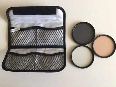 Tiffen Filters. Photo Essentials  UV Protector, 812 Warming, Circular Polarizer - Image 1 of 3