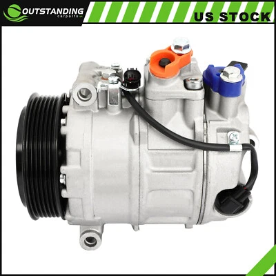 For 2006-2011 2010 2009 Mercedes-Benz R350 ML350 3.5L A/C Compressor W/Clutch - Image 1 of 4