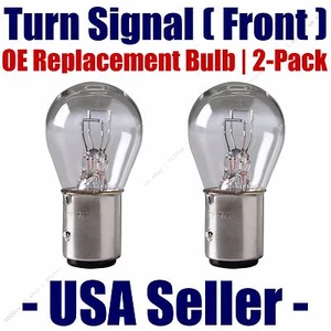 Front Turn Signal/Blinker Light Bulb 2 pack - Fits Listed Ford Vehicles - 198 - Picture 1 of 1