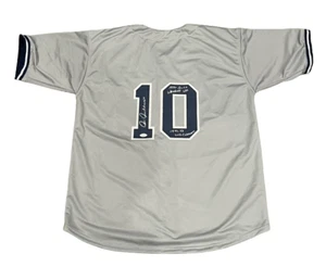 Chris Chambliss Signed Custom Jersey NY Yankees w/ 2x WS Walk off JSA COA - Picture 1 of 3