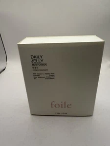 Brand New Foile Daily Jelly Cream 50ML All Skin Types Moisturising Natural - Picture 1 of 10