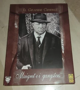 MAIGRET E I GANGSTERS DVD DIGIPACK + BOOKLET 1 EDIZIONE MEDUSA - Foto 1 di 4