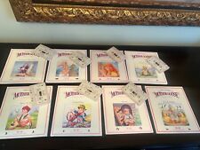 1986 Worlds of Wonder Talking Mother Goose 7 Books & Tapes + (1) Extra  Book