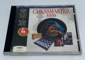 CHESSMASTER 5500 - PC CD, 1997 - WARRANTY - Mindscape - AUSSIE STOCK - Picture 1 of 3