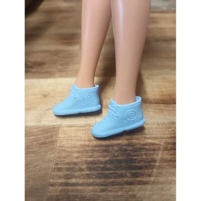 Zapatos Muñeca Barbie Mattel ~ Fashionistas ~ Fashion Fever ~ ZAPATILLAS AZUL CLARO Foto 1 de 3