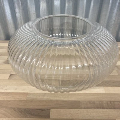 HOME DECORATORS Rimgate 52 in. Ceiling Fan REPLACEMENT Clear Glass Light Globe - Image 1 of 4