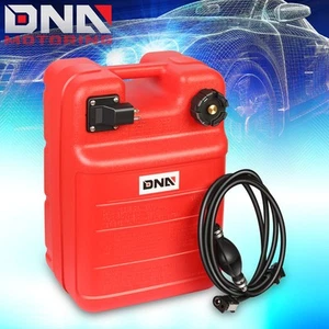 6.3Gallon/24L Portable Marine Boat Motor Gasoline Diesel Outboard Fuel Tank Red - Foto 1 di 8