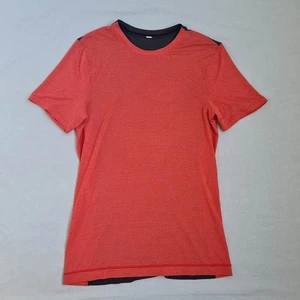 Lululemon Womens Short Sleeve T-Shirt Size L Activewear Top Sport Gym Yoga - Picture 1 of 13