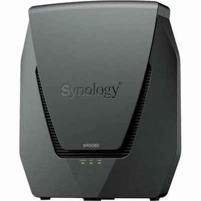 Router inalámbrico Ethernet Synology WRX560 Wi-Fi 6 IEEE 802.11ax Foto 1 de 4
