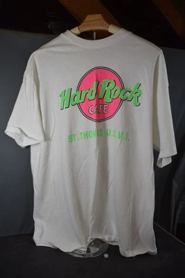 Hard Rock Cafe T-Shirt, Short Sleeve, St. Thomas USA. Not an Org Hard Rock Brand - Image 1 of 3