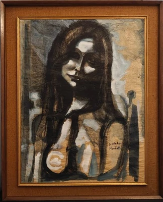 Dedalo Montali 1909-2001 Torino - Figura -  1965 - Immagine 1 di 4