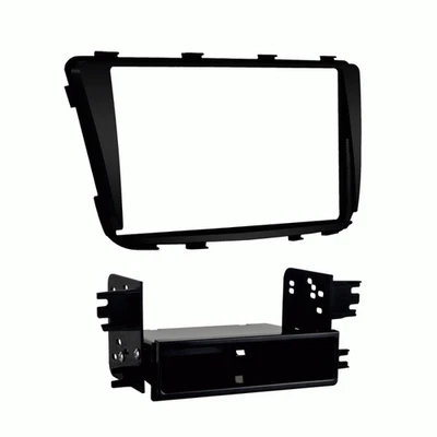 Metra 99-7347B Double DIN Black Stereo Dash Kit for 2012-2016 Hyundai Accent Foto 1 de 4