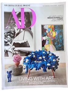 Architectural Digest Magazine December 2017 Living With Art Collectors - Picture 1 of 1
