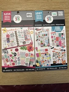2 Happy Planner Sticker Book Seasonal Create 365 - 60 Sheets Scrapbooking - Picture 1 of 20