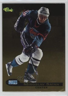 1995 Классические изображения золото Мирослав Сатана #58 дебютант RC - Изображение 1 из 2