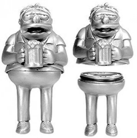 Simpsons Barney Gumble Pewter Figure Bottle Opener Cover