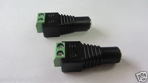 5pcs 2.1x5.5mm CCTV camera DC Power Female Jack Connector - Picture 1 of 2