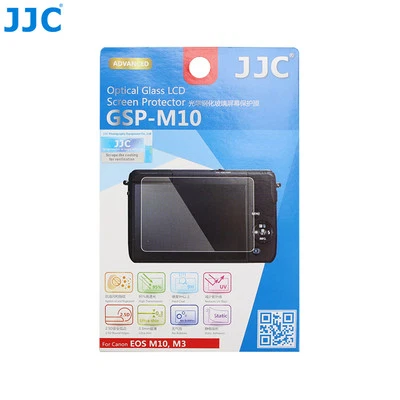 JJC Glass Camera LCD Screen Protector for Canon EOS M10 M3 PowerShot G1 X MarkII - Image 1 of 4