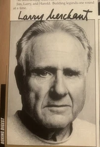 Autographed Larry Merchant Boxing HOF Signed Boxing Digest - Picture 1 of 4