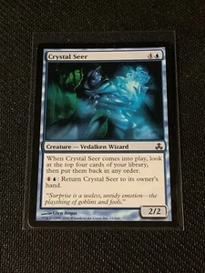 Magic the Gathering Guildpact Crystal Seer - Picture 1 of 2
