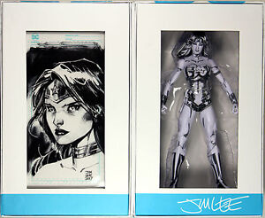 DC Collectibles ~ BLUELINE WONDER WOMAN ACTION FIGURE (Jim Lee Designer Series)
