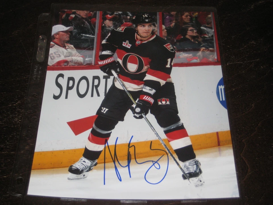 Foto autografiada de Alexandre Alex Burrows Ottawa Senators 8x10 #3 ¡L@@K! Foto 1 de 1