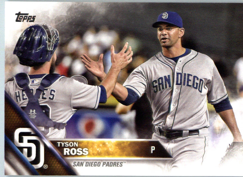 2016 Topps #354A Tyson Ross - NM - Изображение 1 из 1