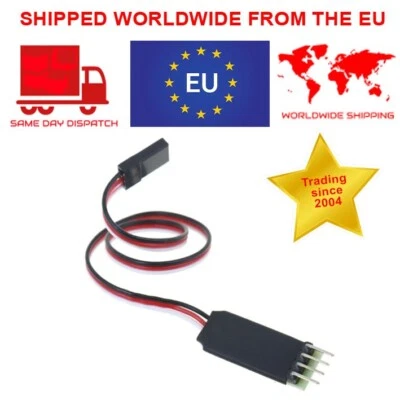 RC Car LED Lamp Light Control Switch Panel System Turn on/Off 3CH Transmitter - Image 1 of 4