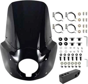 Carenado del faro delantero parabrisas de 15"" para Harley Dyna Low Rider 2006-2017 - Imagen 1 de 6