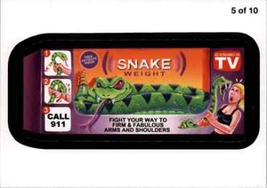 Mint 2013 WACKY SNAKE #5 and bonus cards added - Picture 1 of 2