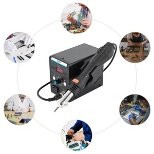 Hot Air Rework Station,SMD Soldering Station Heat Gun for Electronics Repairing - Picture 1 of 24