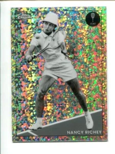 Mini rifrattore diamantato 2021 Topps cromato bianco e nero #59 Nancy Richey🎾 - Foto 1 di 1