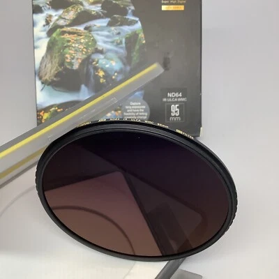 Benro Master 95mm 6-stop (ND64 / 1.8) Solid Neutral Density Filter - Image 1 of 4