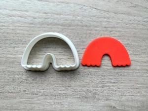 Cortador de galletas arco iris fondant joyería mini pendiente de arcilla forma geométrica - Imagen 1 de 1