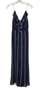 Keepsake Size Small Blue Stripe Pre-Owned Jumpsuit- Ladies - Picture 1 of 1