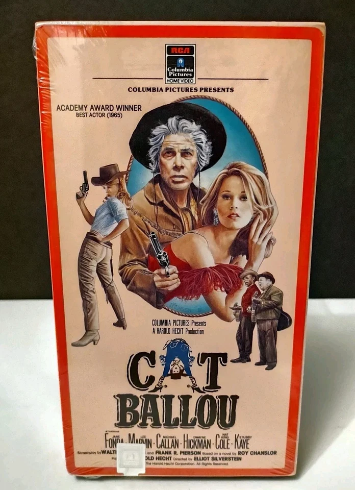 "Cat Ballou" (1965) Sealed And New Western/Comedy VHS 1984 Release - Image 1 of 4
