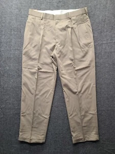 Haggar Smart Fiber Dress Pant Mens 36x30 Classic Fit Straight Leg Repreve Casual - Picture 1 of 15