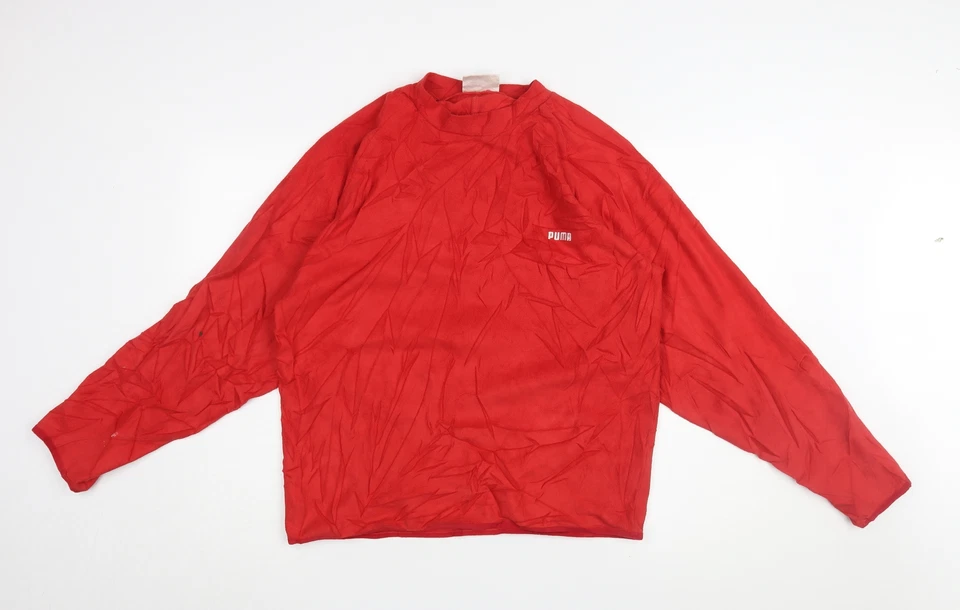 Camiseta roja manga larga Puma para hombre M Foto 1 de 4