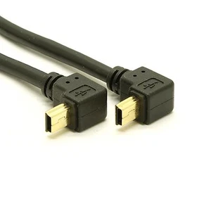 USB 2.0 Angle Mini-B to Angle Mini-B Cable - Picture 1 of 1