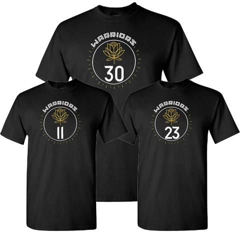 Golden State Warriors City Edition Curry 30 Green 23 Thompson 11 Playoff Shirt Cover
