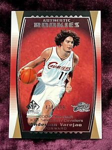 Anderson Varejao 2004 SP Game Used RC /999 MINT Cavs Rookie Jersey Brazil Star💙