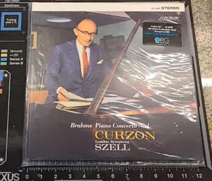 Brahms Piano Concerto No.1 CURZON Audiophile LONDON ORG 2x180g LP 45 RPM SEALED - Picture 1 of 2