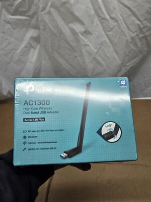 TP-LINK V1.6 AC1300 Archer T3U Plus 1300Mbps Wireless Dual-Band USB Adapter - Image 1 of 4