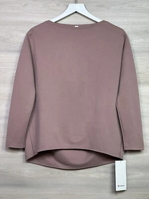 Lululemon Back In Action Long Sleeve Pique Knit Fabric Size 2 TWRS 07021 - Image 1 of 4