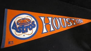 Houston Astros vintage Astrodome Large Souvenir Pennant~30"x 12" - Picture 1 of 6
