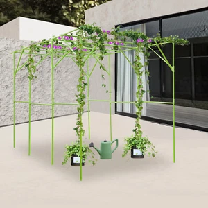 Grape Vine Trellis Green Garden Trellis For Climbing Plants Plant Support Rack - Picture 1 of 15